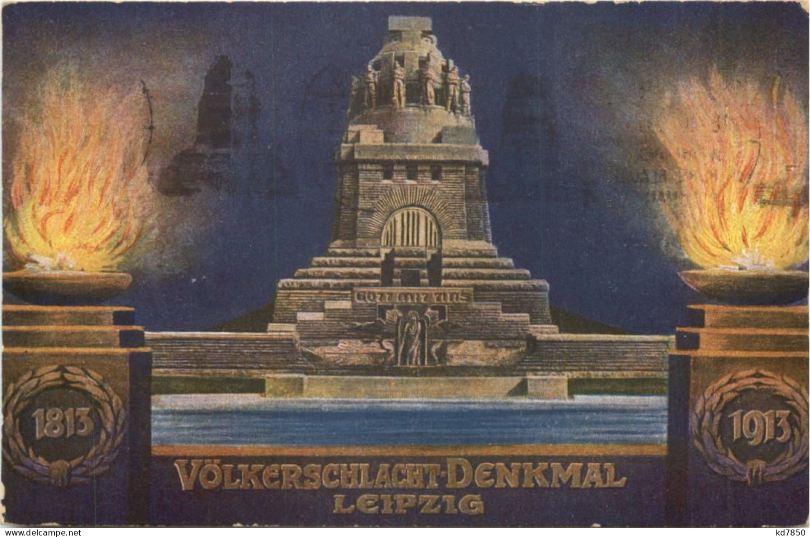 Leipzig - Völkerschlacht-Denkmal 1913 - Leipzig