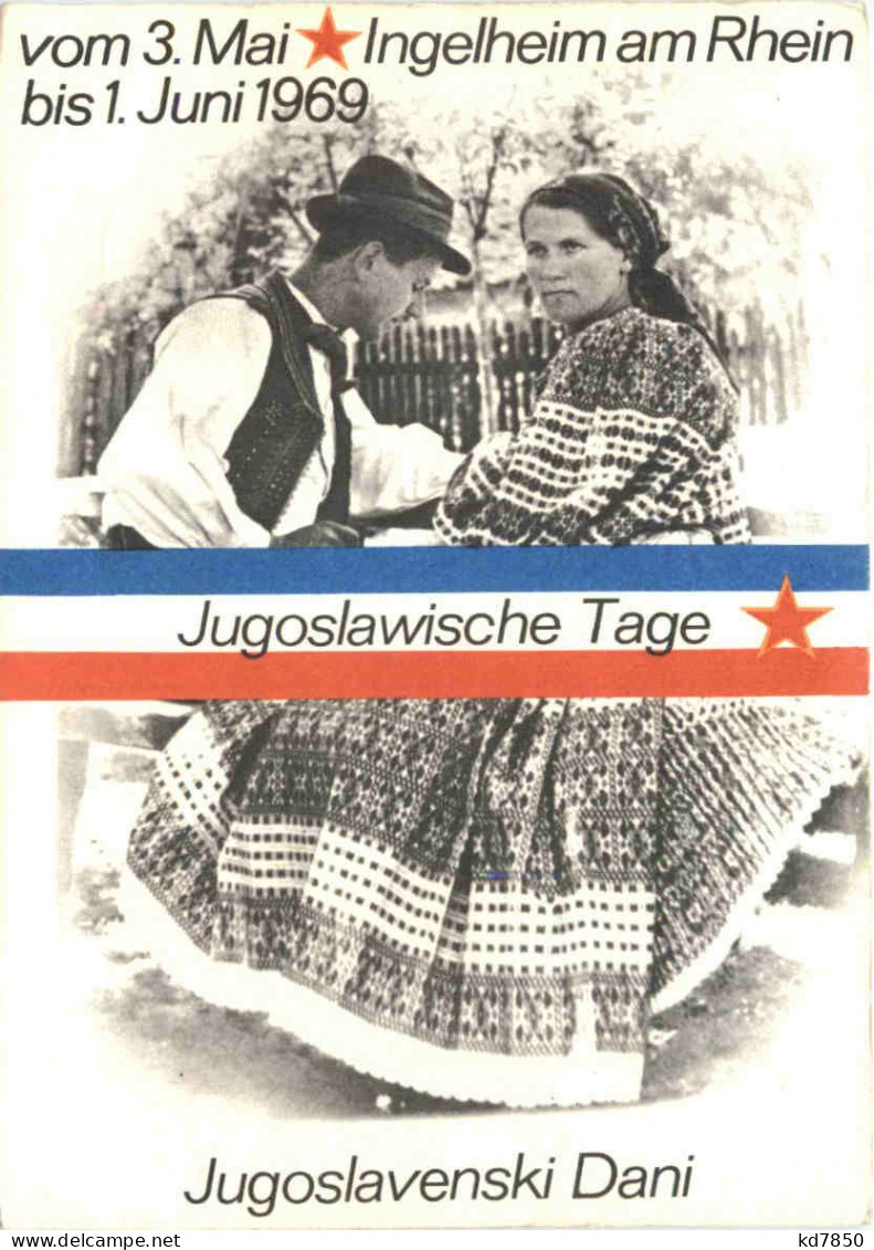 Ingelheim Am Rhein - Jugoslawische Tage 1969 - Ingelheim