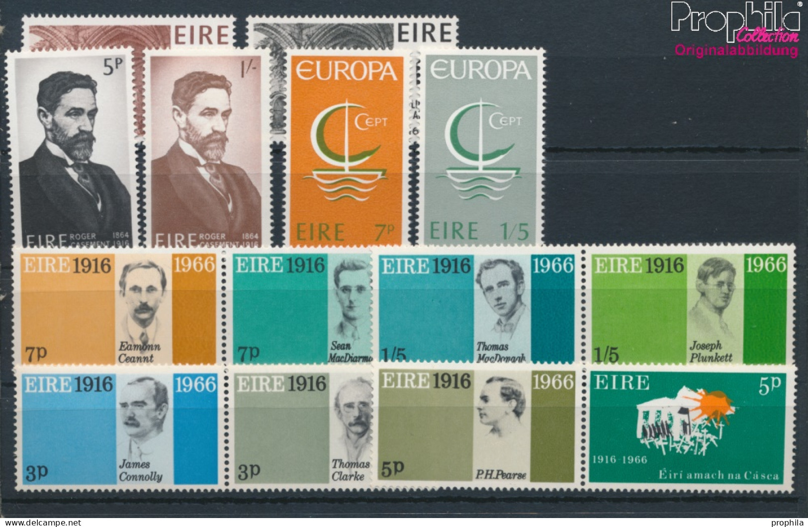 Irland Postfrisch Aufstand 1966 Europa, Abtei U.a.  (10348089 - Unused Stamps