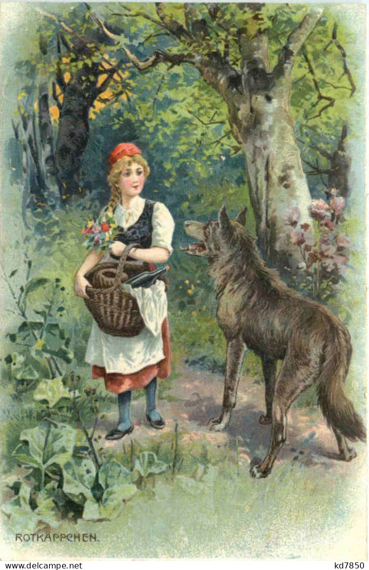 Märchen - Rotkäppchen - Fairy Tales, Popular Stories & Legends
