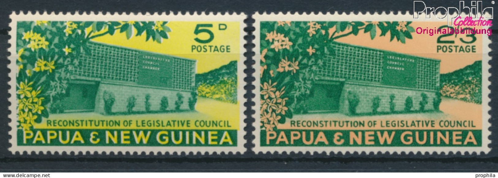 Papua-Neuguinea 27-28 (kompl.Ausg.) Postfrisch 1961 Rat (10347975 - Papua-Neuguinea