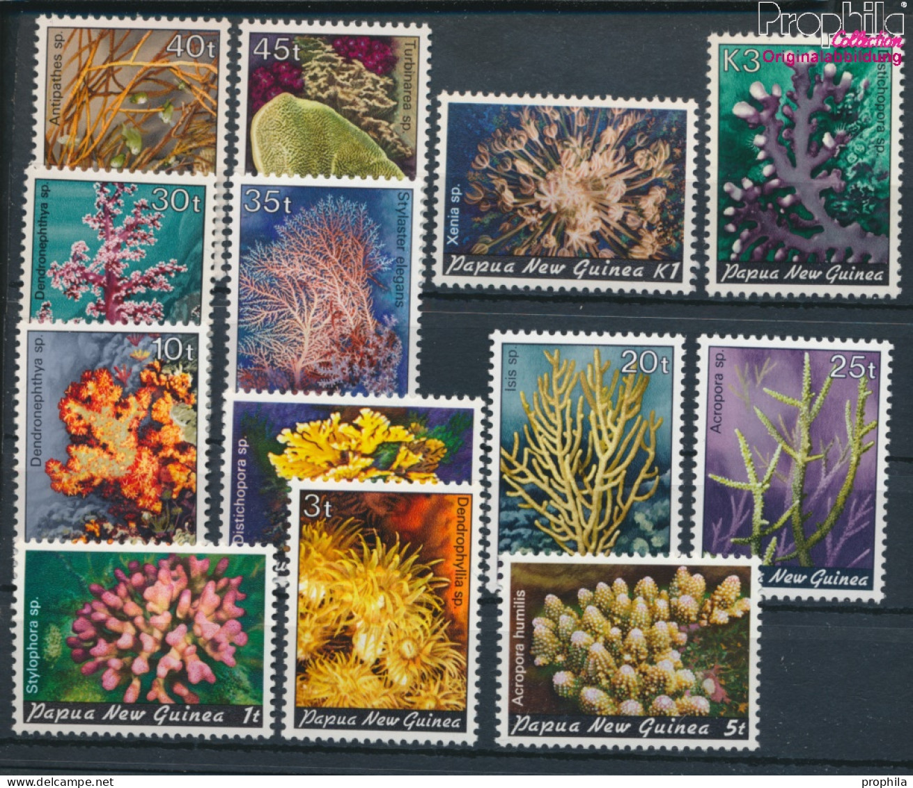 Papua-Neuguinea 439-451 (kompl.Ausg.) Postfrisch 1982 Korallen (10347982 - Papua-Neuguinea