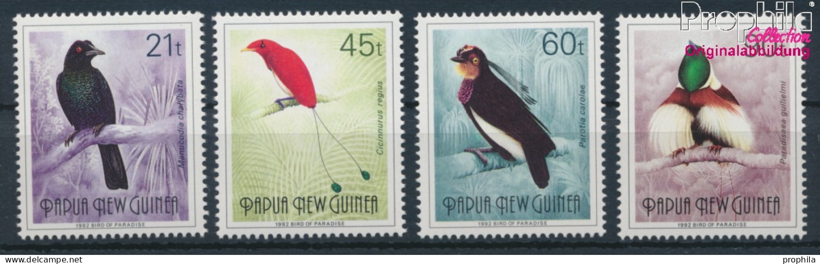 Papua-Neuguinea 647I-650I (kompl.Ausg.) Postfrisch 1992 Paradiesvögel (10347984 - Papua-Neuguinea