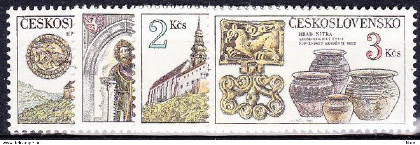 ** Tchécoslovaquie 1982 Mi 2671-4 (Yv 2491-4), (MNH)** - Nuevos