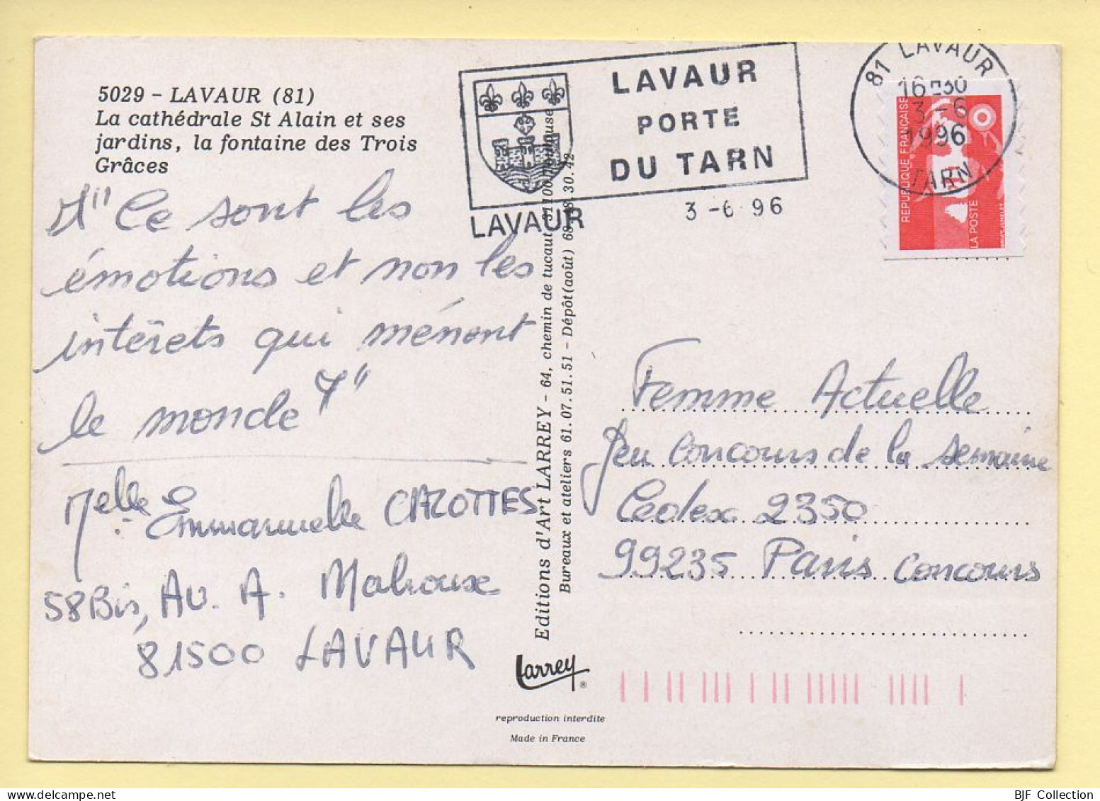81. LAVAUR – Multivues (voir Scan Recto/verso) - Lavaur