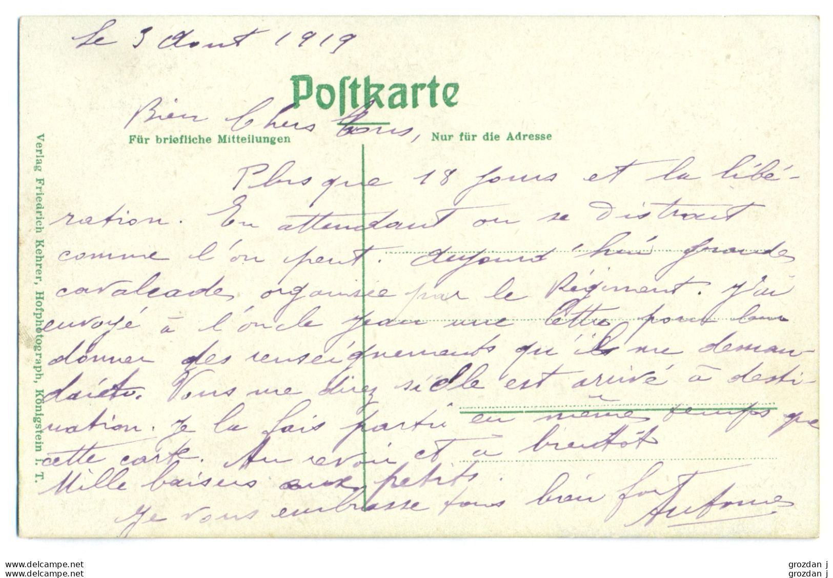 SPRING-CLEANING LOT (2 POSTCARDS), Königstein, Germany - Colecciones Y Lotes