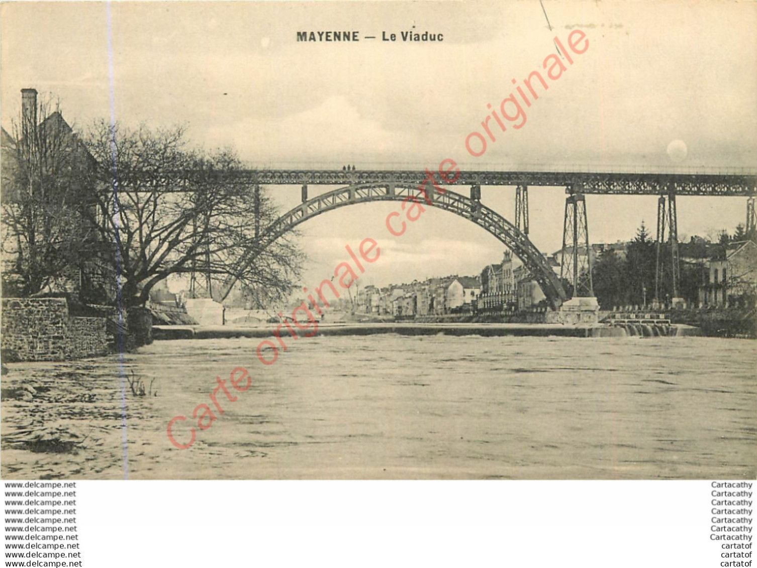 53.  MAYENNE .  Le Viaduc . - Mayenne