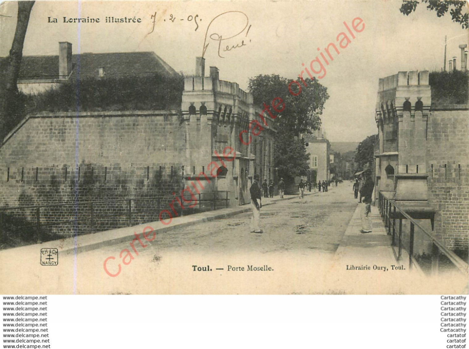 54.  TOUL .  Porte Moselle . - Toul