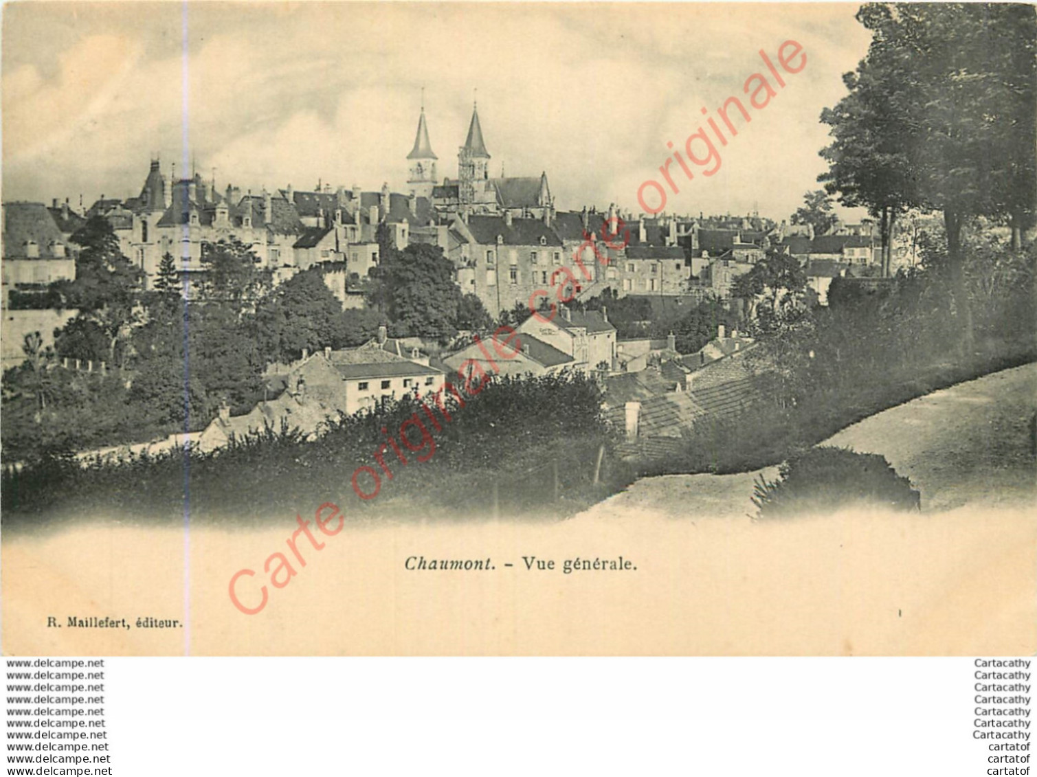 52.  CHAUMONT .  Vue Générale . - Chaumont