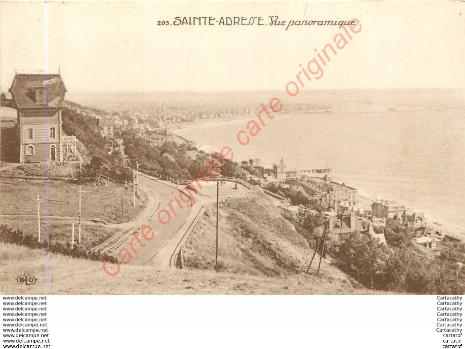 76.  SAINTE ADRESSE .  Vue Panoramique . - Sainte Adresse