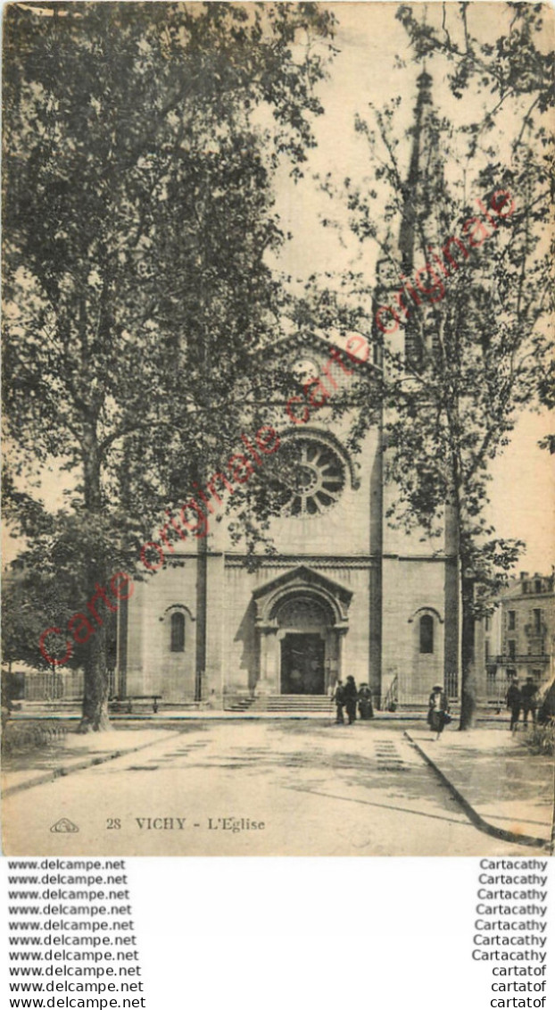 03.  VICHY . L'Eglise . - Vichy