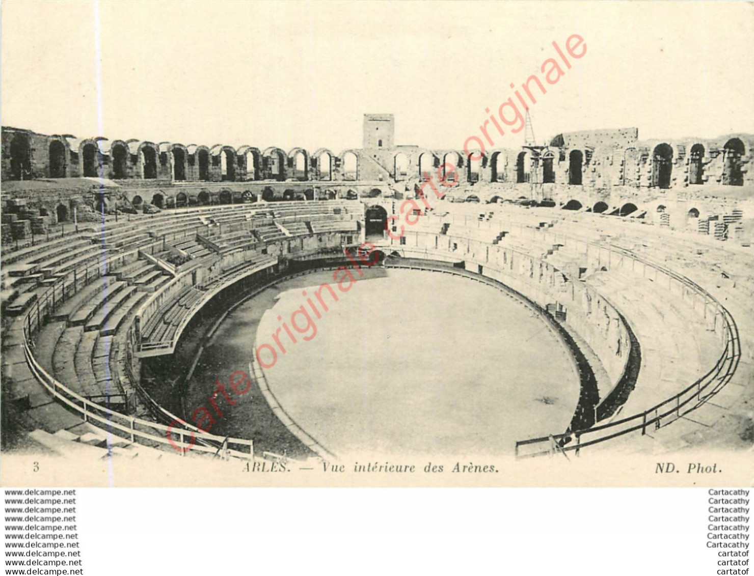 13.  ARLES .  Vue Intérieure Des Arènes . - Arles