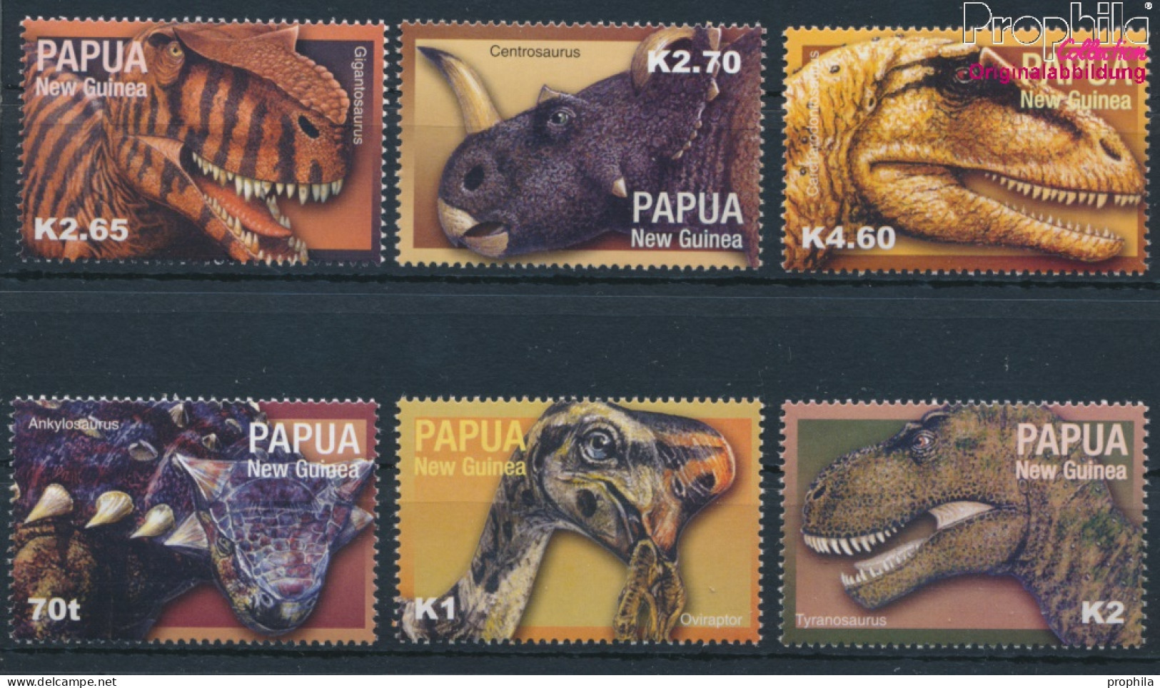 Papua-Neuguinea 1045-1050 (kompl.Ausg.) Postfrisch 2004 Prähistorische Tiere (10348003 - Papouasie-Nouvelle-Guinée