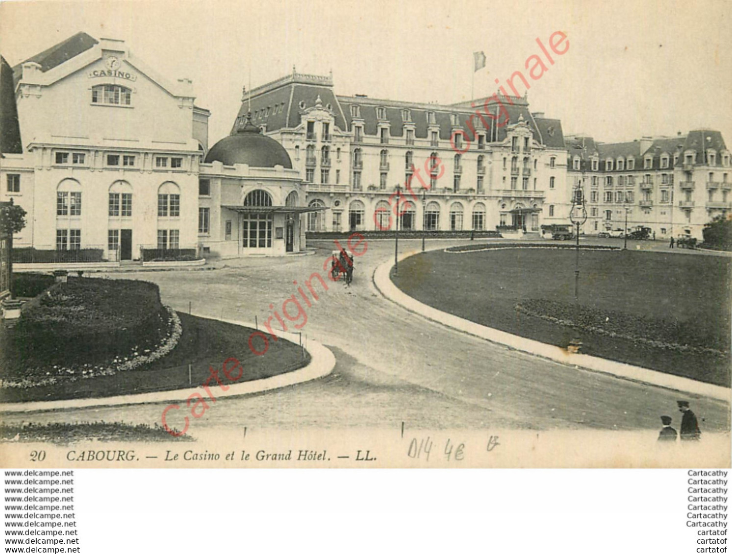 14.  CABOURG .  Le Casino Et Le Grand Hôtel . - Cabourg
