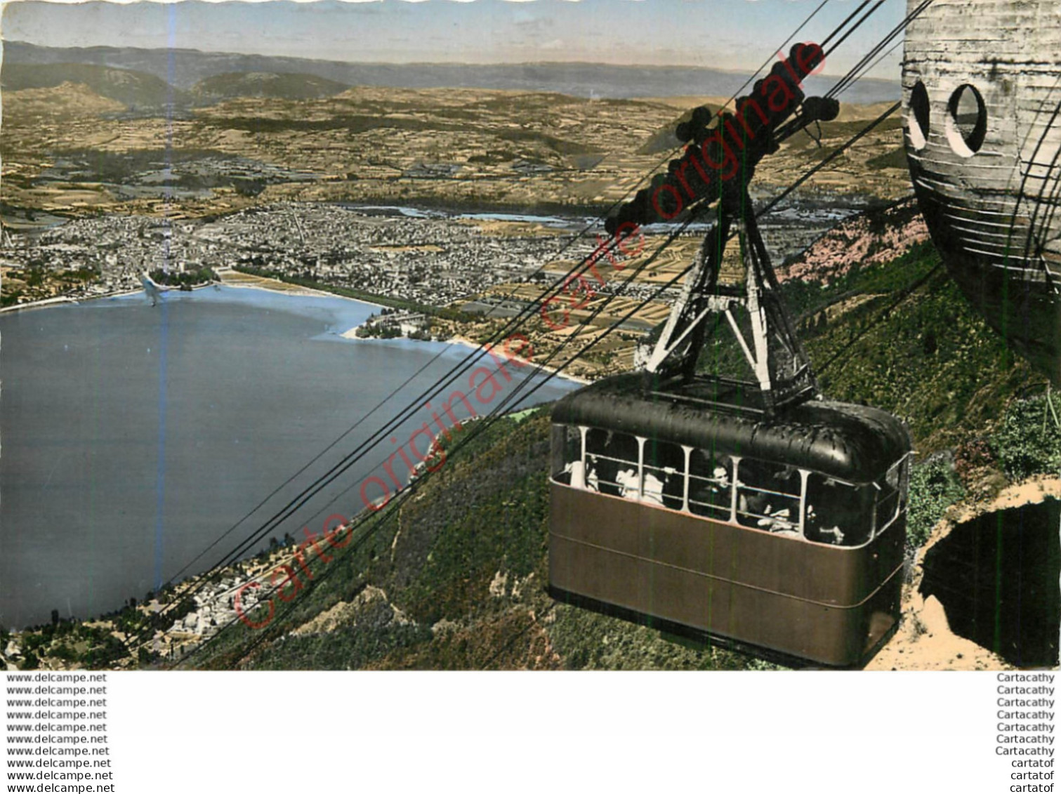 74.  ANNECY .  Vue Générale Et Le Lac Depuis Le Mont Veyrier . - Annecy