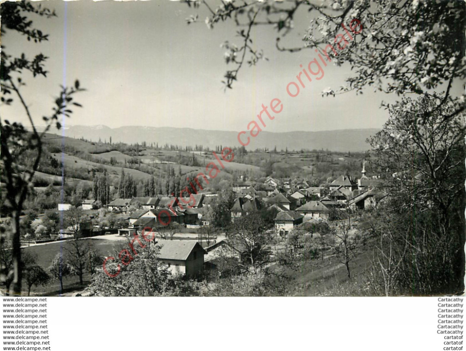 74.  ERANGY . Vue Générale Et La Chaine Du Jura . - Sonstige & Ohne Zuordnung