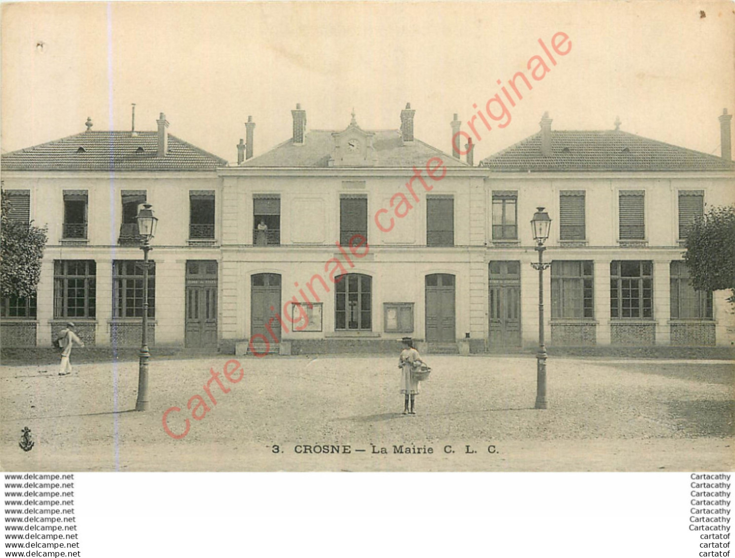 91.  CROSNE .  La Mairie . - Crosnes (Crosne)