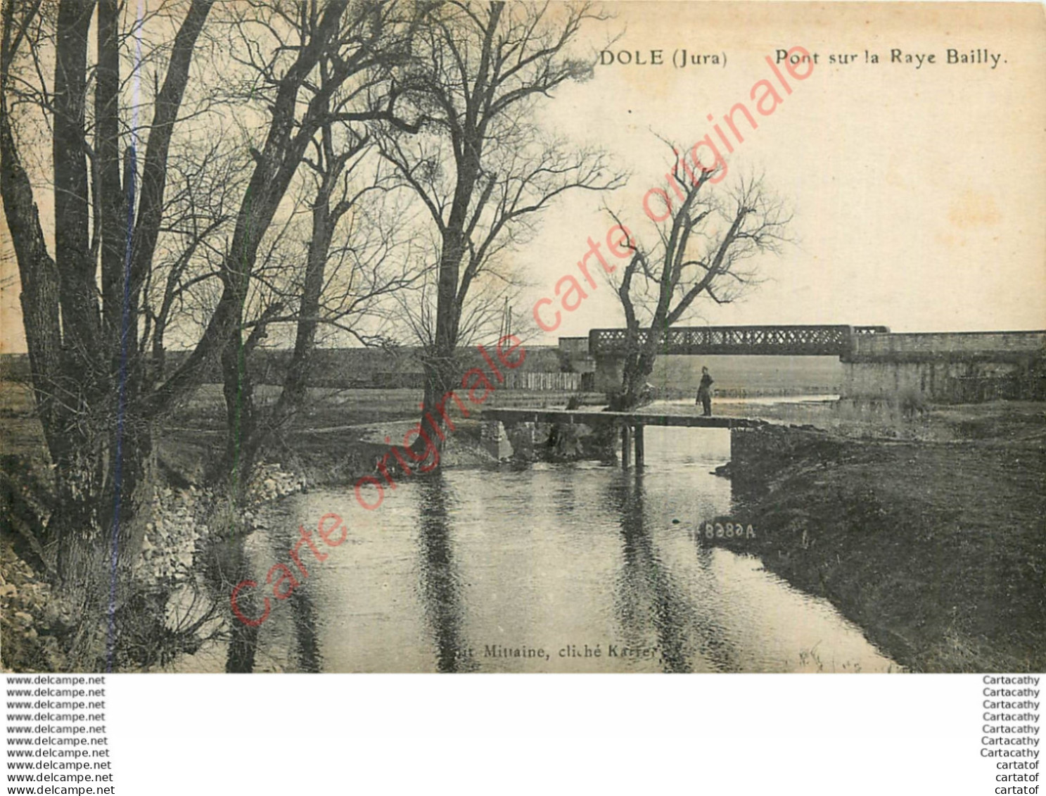 39.  DOLE .  Pont Sur La Raye Bailly . - Dole