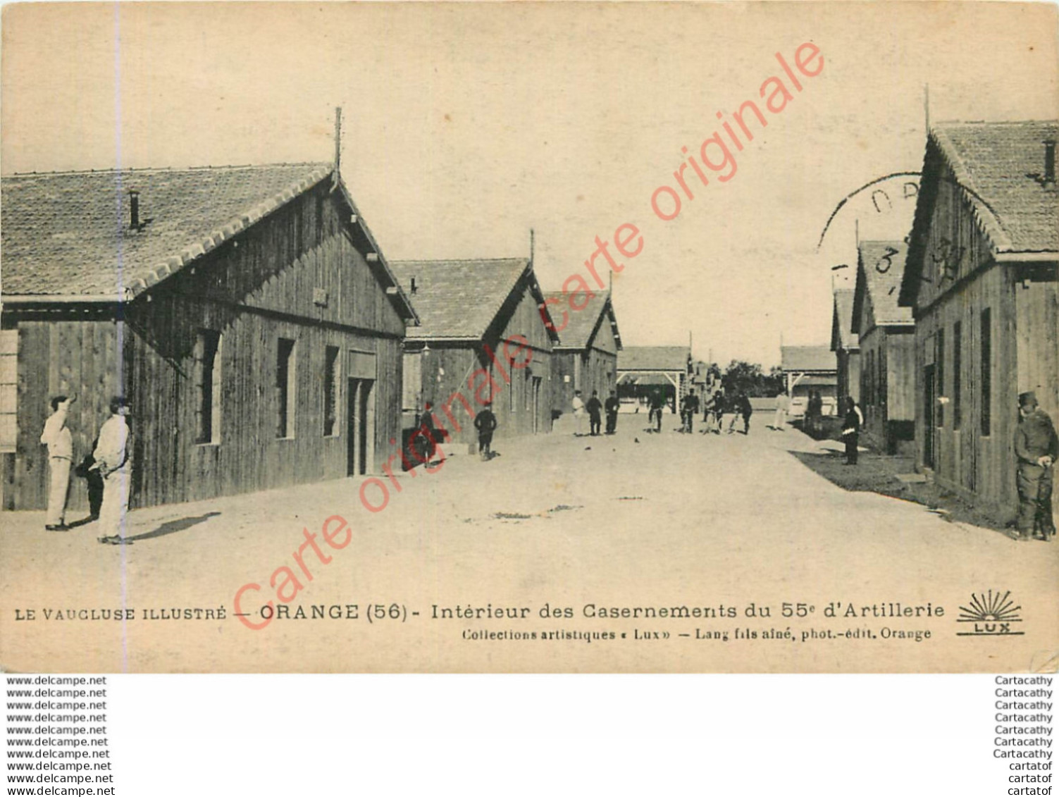 84. ORANGE . Intérieur Des Casernements Du 55e D'Artillerie . - Orange