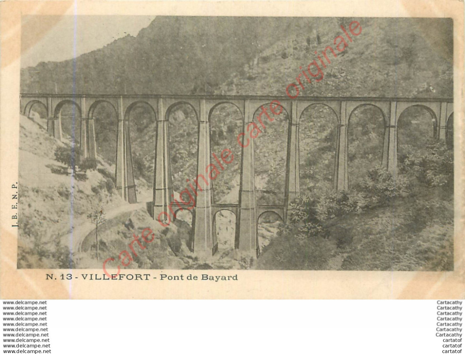 48. VILLEFORT .  Pont Bayard . - Villefort
