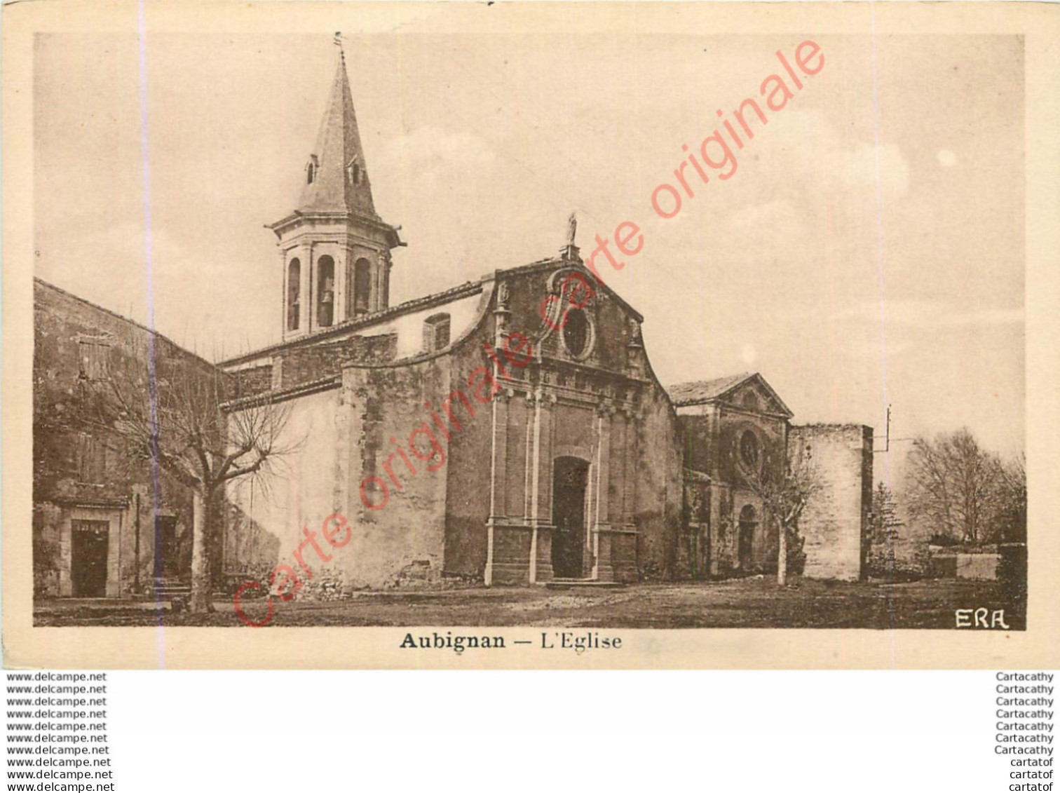 84.  AUBIGNAN .  L'Eglise . - Autres & Non Classés