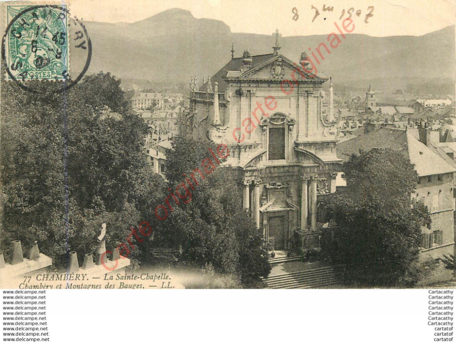 73.  CHAMBERY .  La Sainte-Chapelle . - Chambery