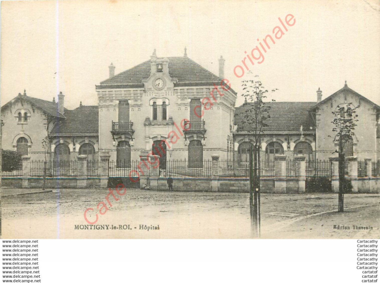 52.  MONTIGNY LE ROI .  Hôpital . - Montigny Le Roi