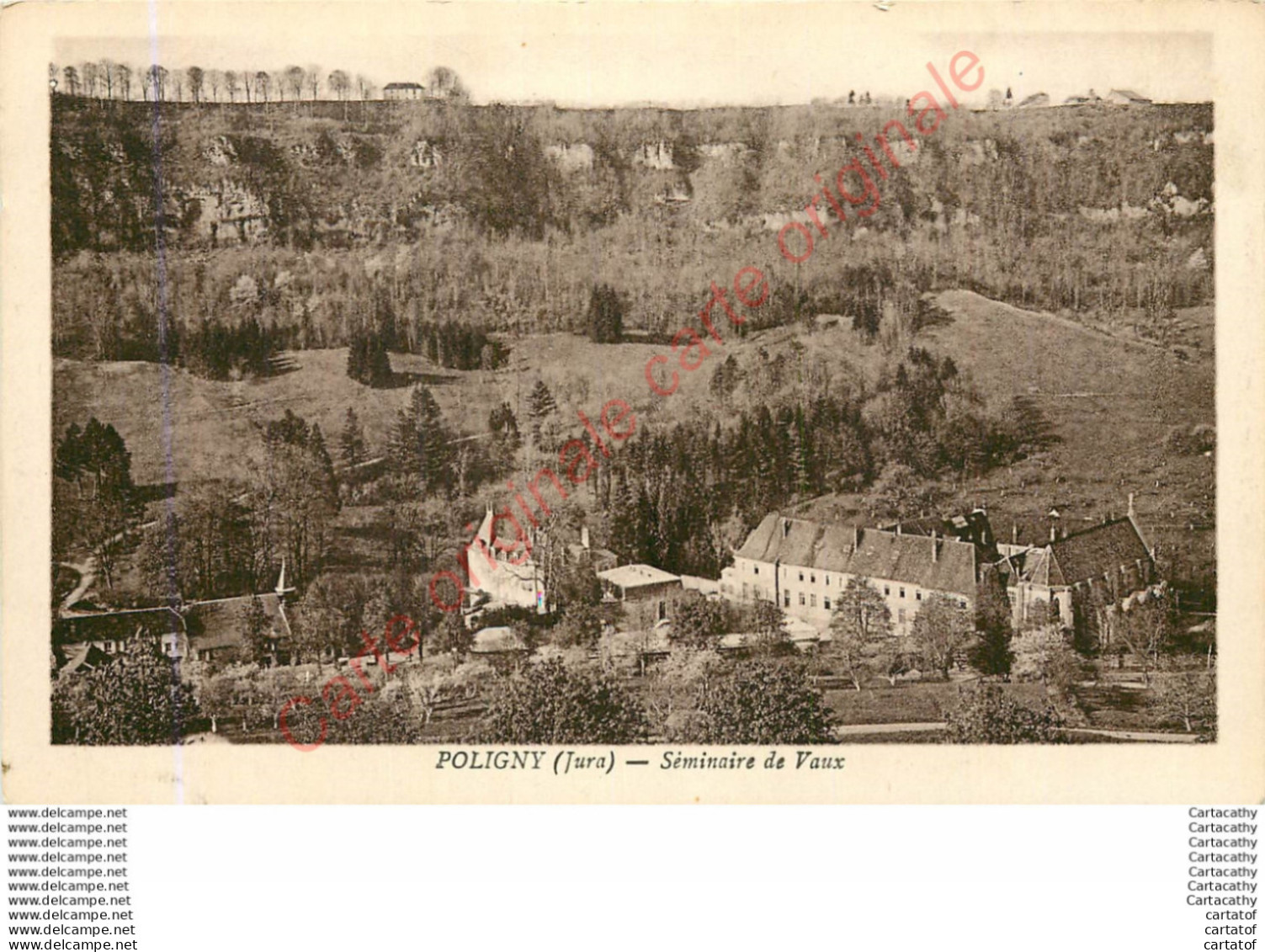 39.  POLIGNY .  Séminaire De Vaux . - Poligny