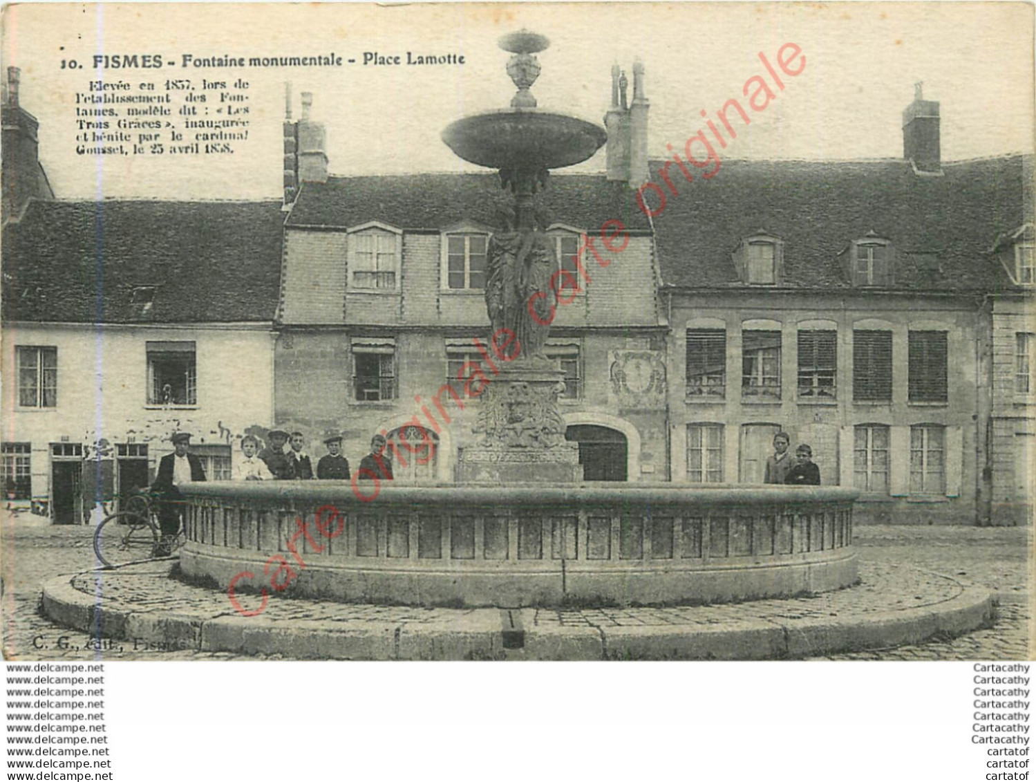 51.  FISMES .  Place Lamotte . - Fismes