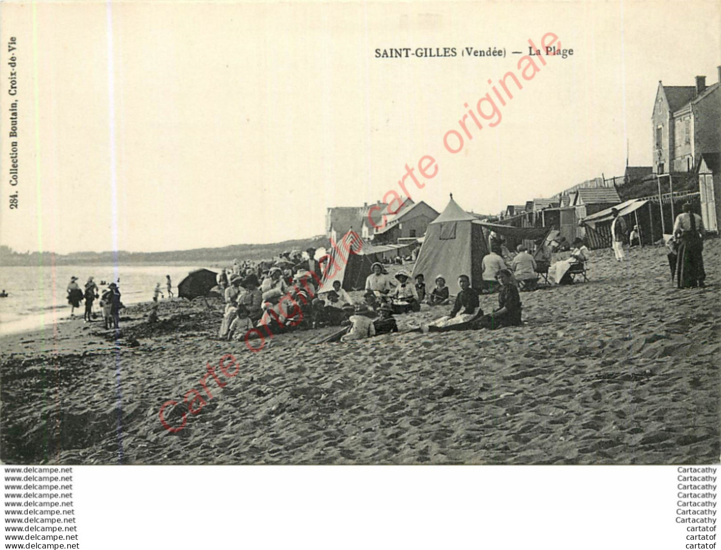 85.  SAINT GILLES .  La Plage . - Saint Gilles Croix De Vie