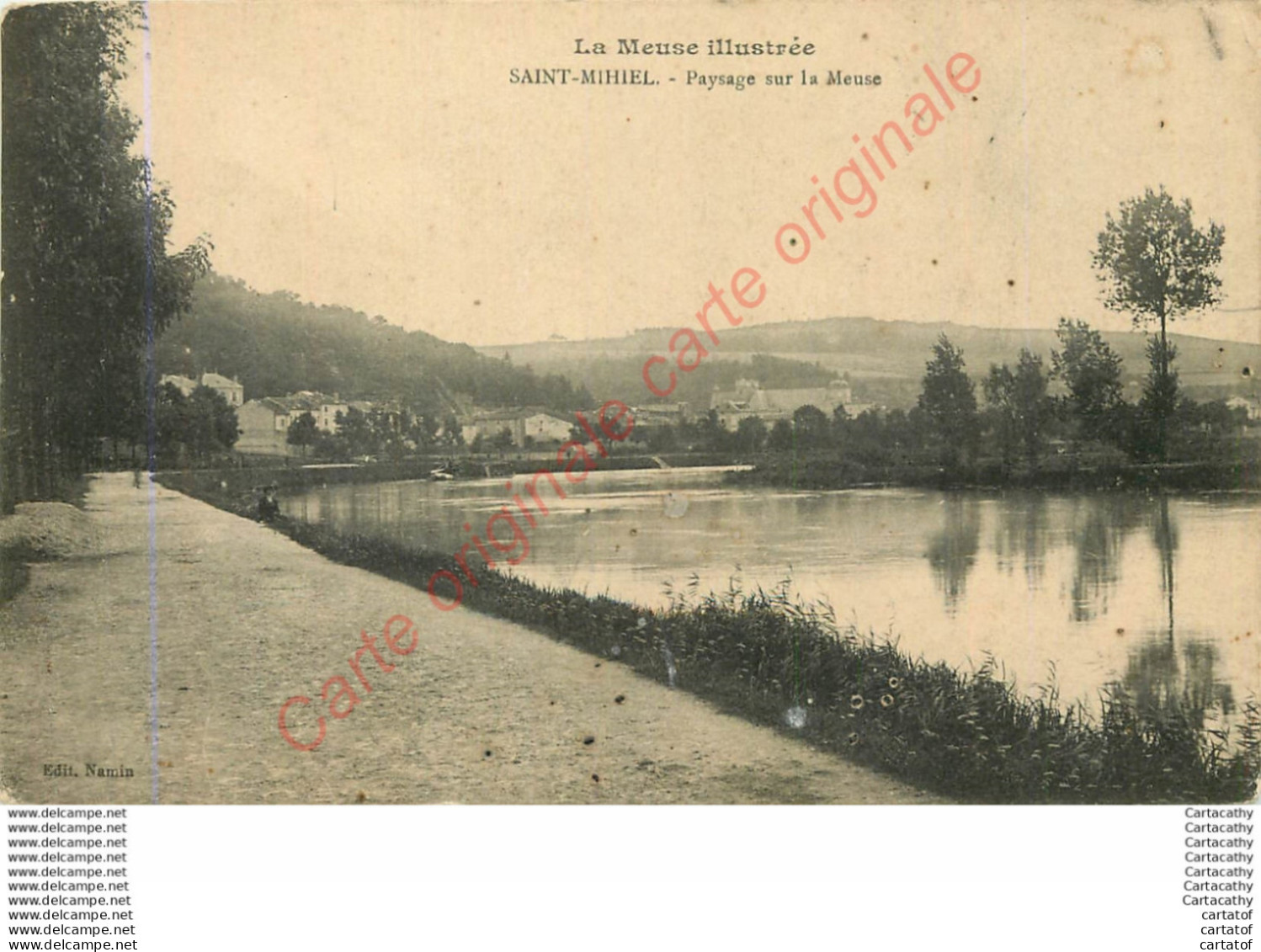 55.  SAINT MIHIEL .  Paysage Sur La Meuse . - Saint Mihiel