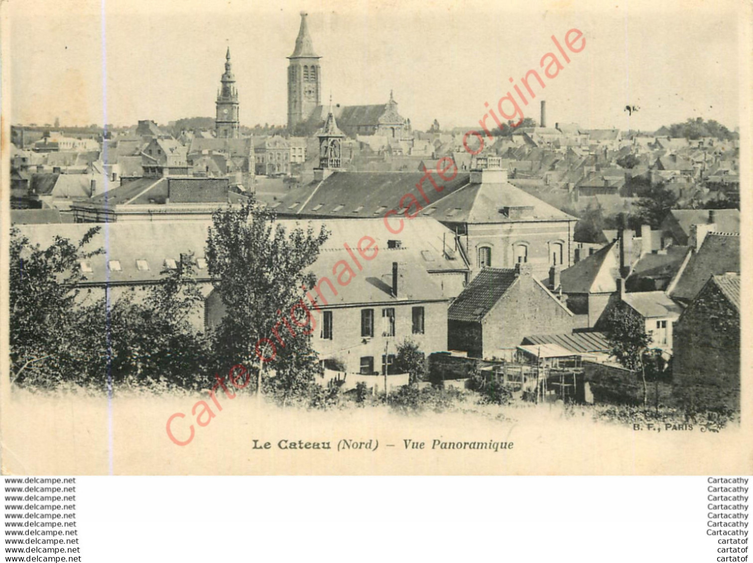 59.  LE CATEAU .  Vue Panoramique . - Le Cateau