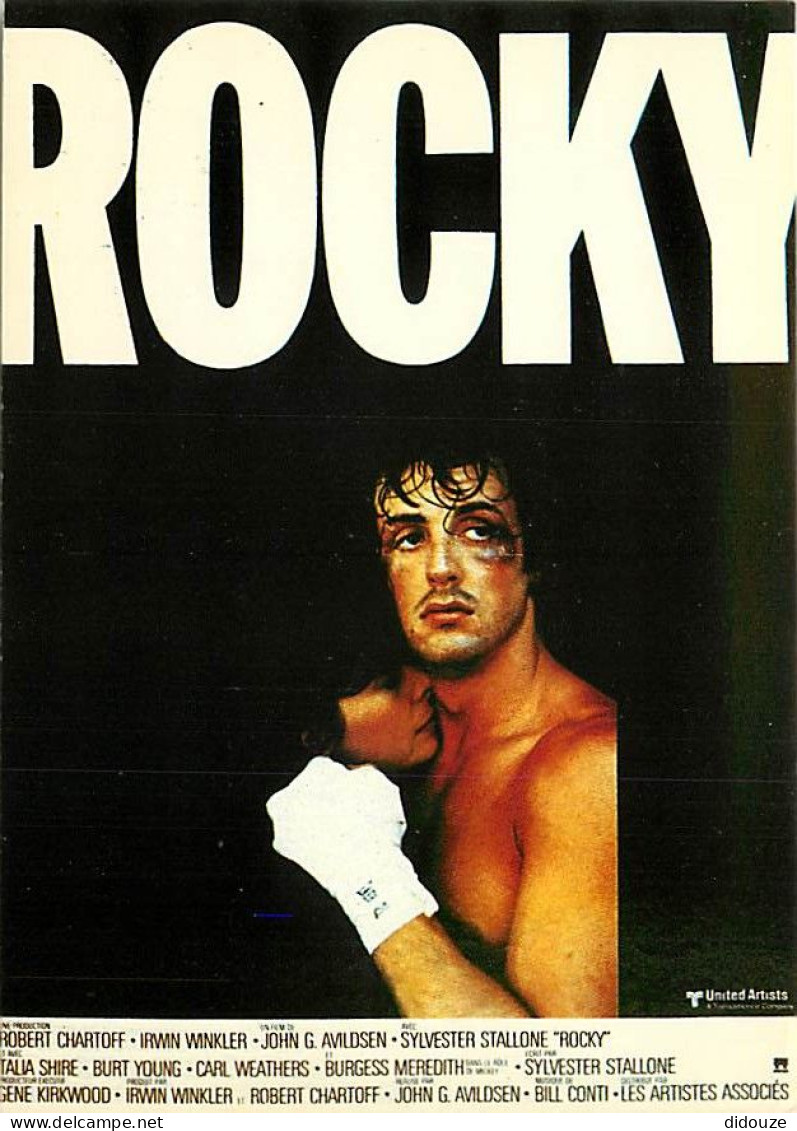 Cinema - Affiche De Film - Rocky - Sylvester Stallone - Carte Neuve - CPM - Voir Scans Recto-Verso - Affiches Sur Carte
