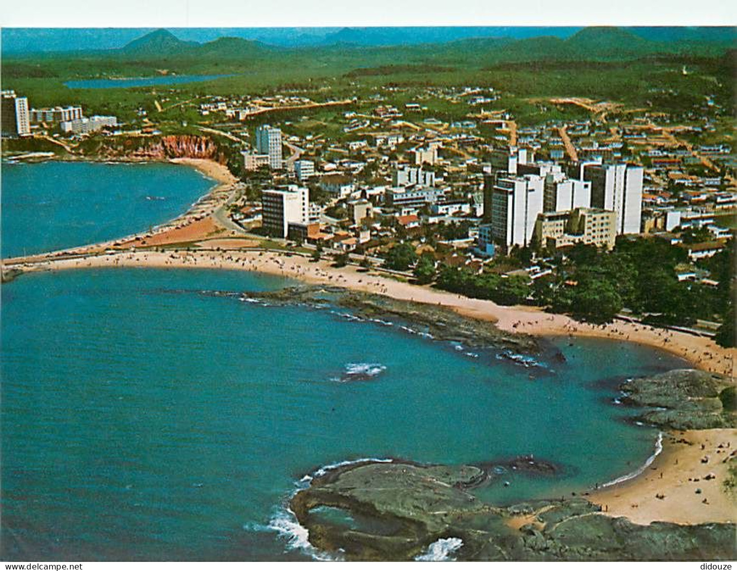 Brésil - Brasil - Guarapari - Vista Aerea Da Prala Do Melo E Arela Preta - Vue Aérienne - CPM - Carte Neuve - Voir Scans - Sonstige