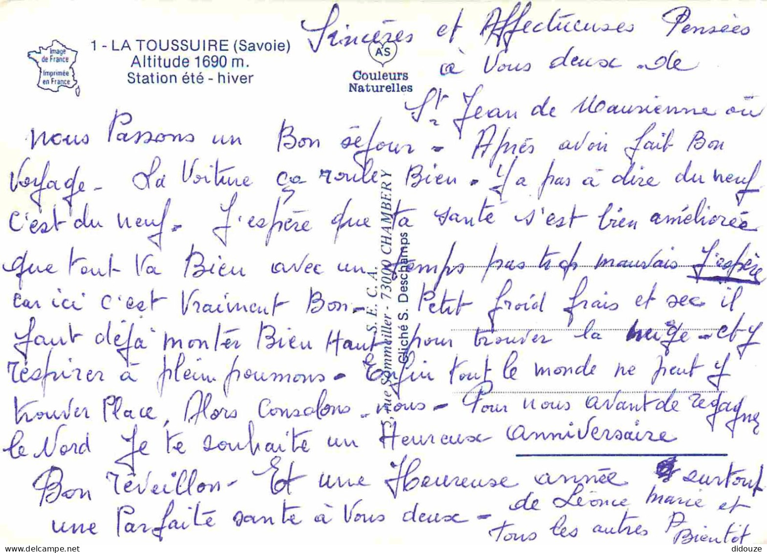 73 - La Toussuire - Multivues - CPM - Voir Scans Recto-Verso - Altri & Non Classificati