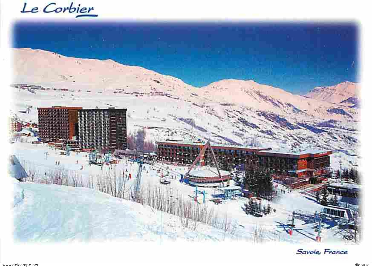 73 - Le Corbier - Le Coeur De La Station Au Départ Des Pistes - CPM - Voir Scans Recto-Verso - Otros & Sin Clasificación