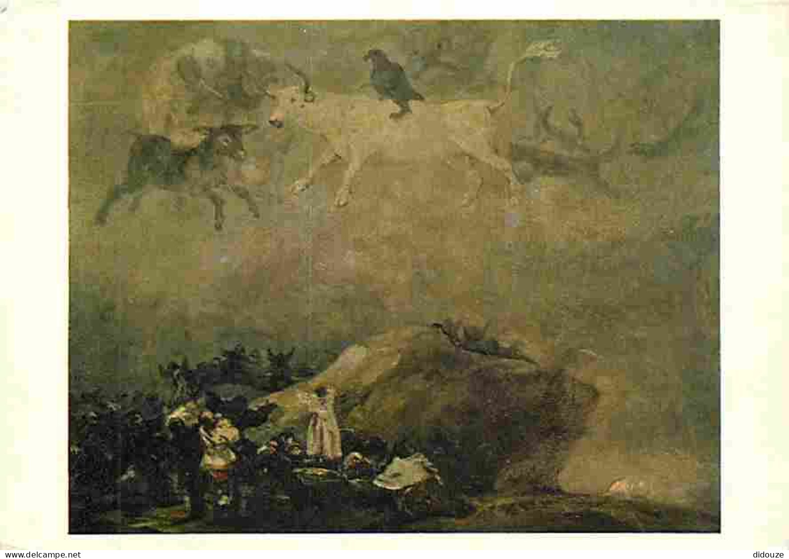 Art - Peinture - Francisco De Goya - Scène Des Caprices - CPM - Voir Scans Recto-Verso - Pittura & Quadri