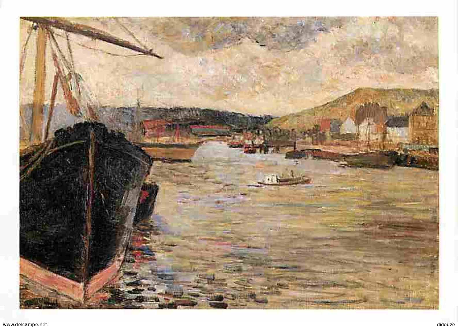 Art - Peinture - Paul Gauguin - Le Port De Rouen - CPM - Voir Scans Recto-Verso - Paintings