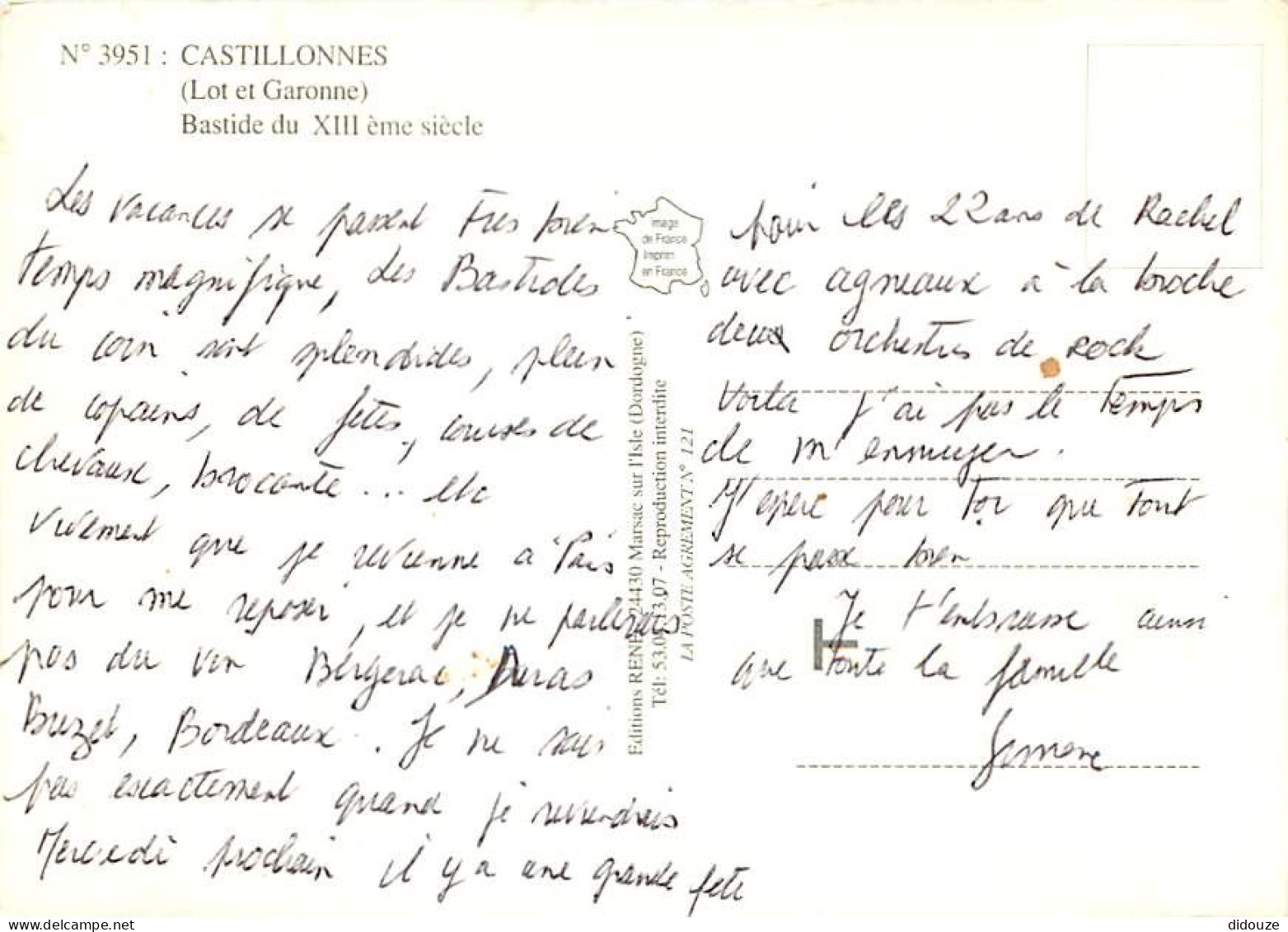 47 - Castillonnès - Multivues - Pruneaux - CPM - Voir Scans Recto-Verso - Other & Unclassified