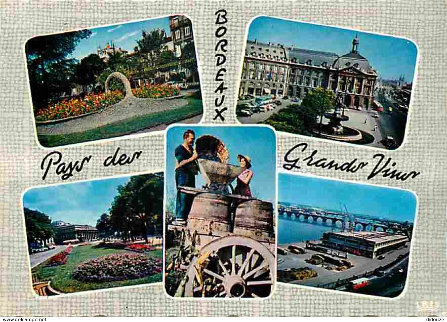 33 - Bordeaux - Multivues - Automobiles - Bus - Vendanges - CPM - Voir Scans Recto-Verso - Bordeaux