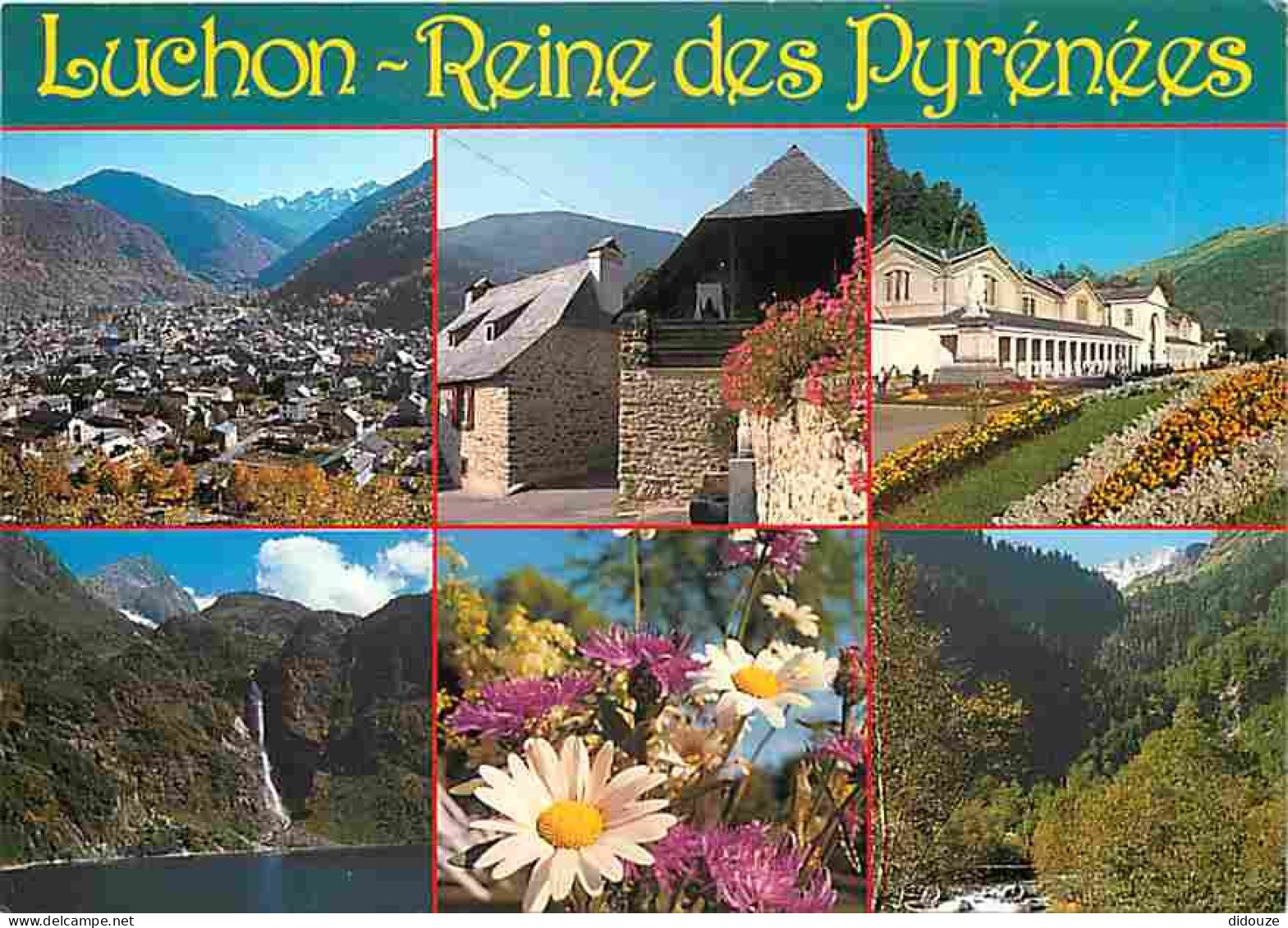 31 - Luchon - Multivues - Fleurs - CPM - Voir Scans Recto-Verso - Luchon