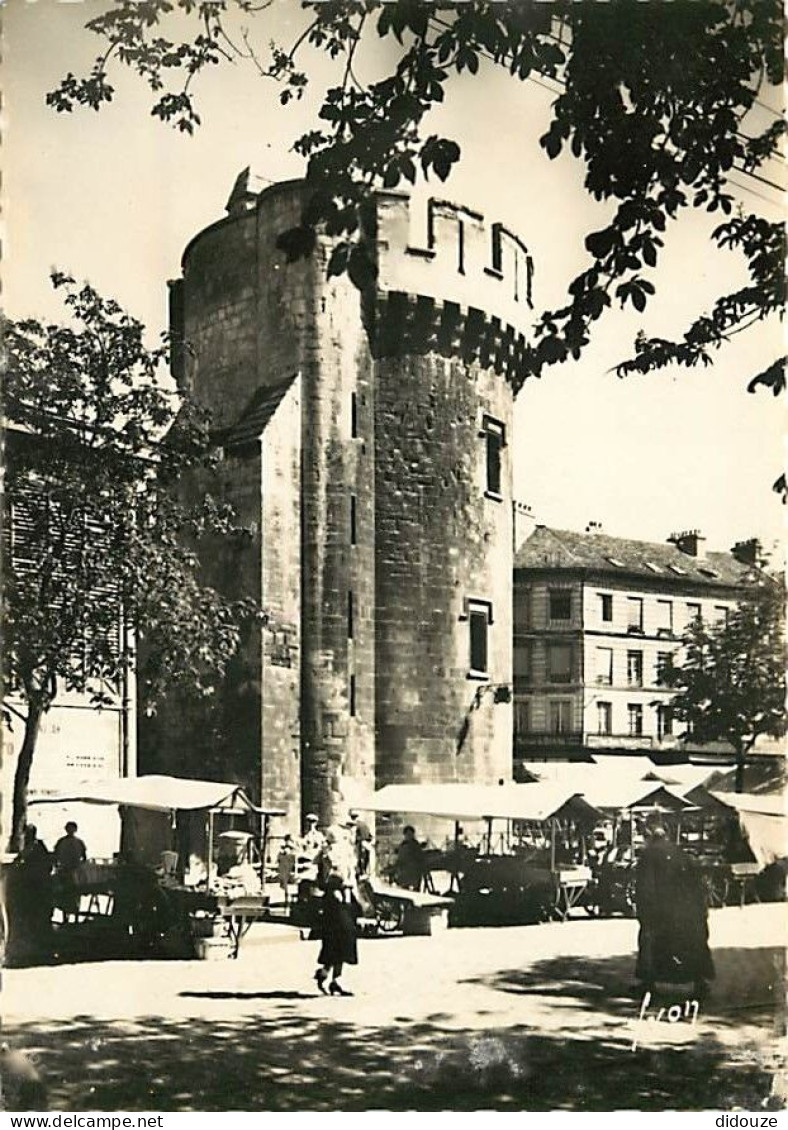 14 - Caen - Tour Guillaume Le Roy. Reste Des Anciens Remparts - CPSM Grand Format - Marché - CPM - Voir Scans Recto-Vers - Caen