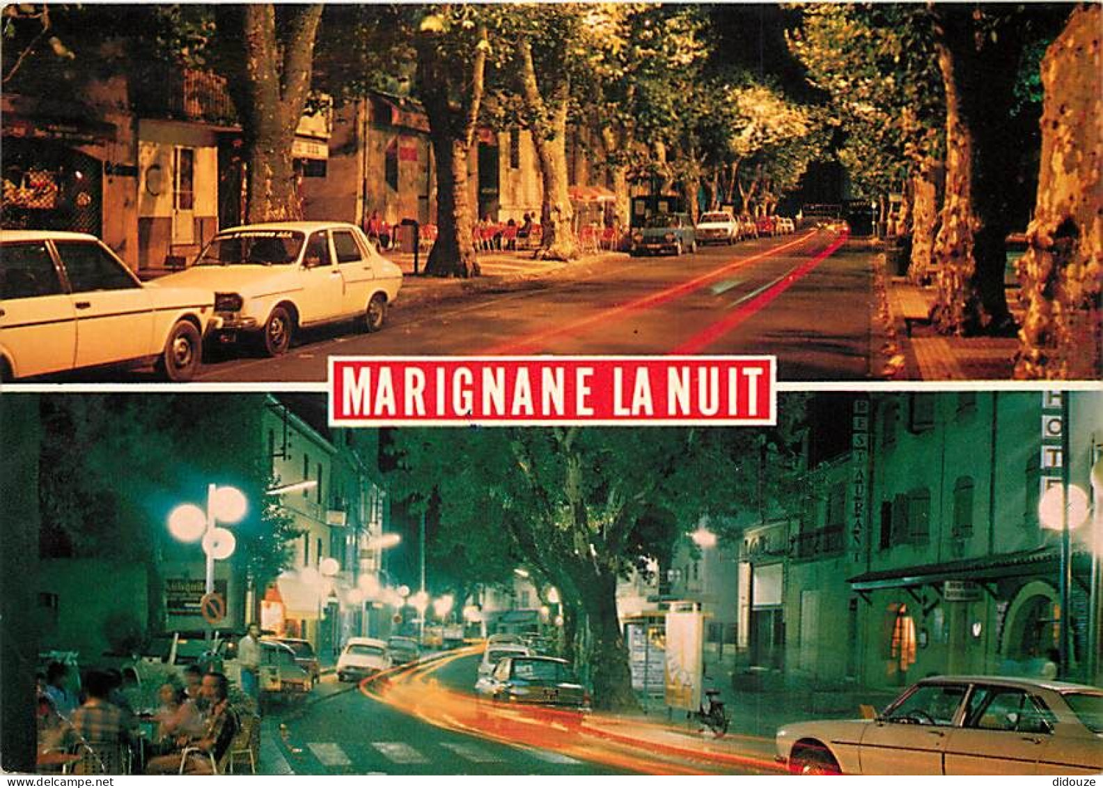 13 - Marignane - Marignane La Nuit - Multivues - Automobiles - CPM - Voir Scans Recto-Verso - Marignane