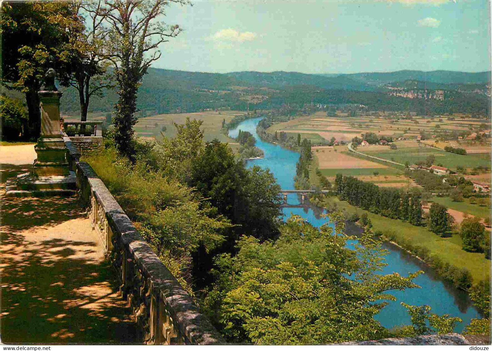 24 - Domme - Vallée De La Dordogne Vue De La Barre - CPM - Voir Scans Recto-Verso - Domme