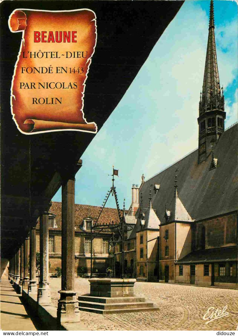 21 - Beaune - Hotel Dieu - La Cour D'honneur - CPM - Voir Scans Recto-Verso - Beaune