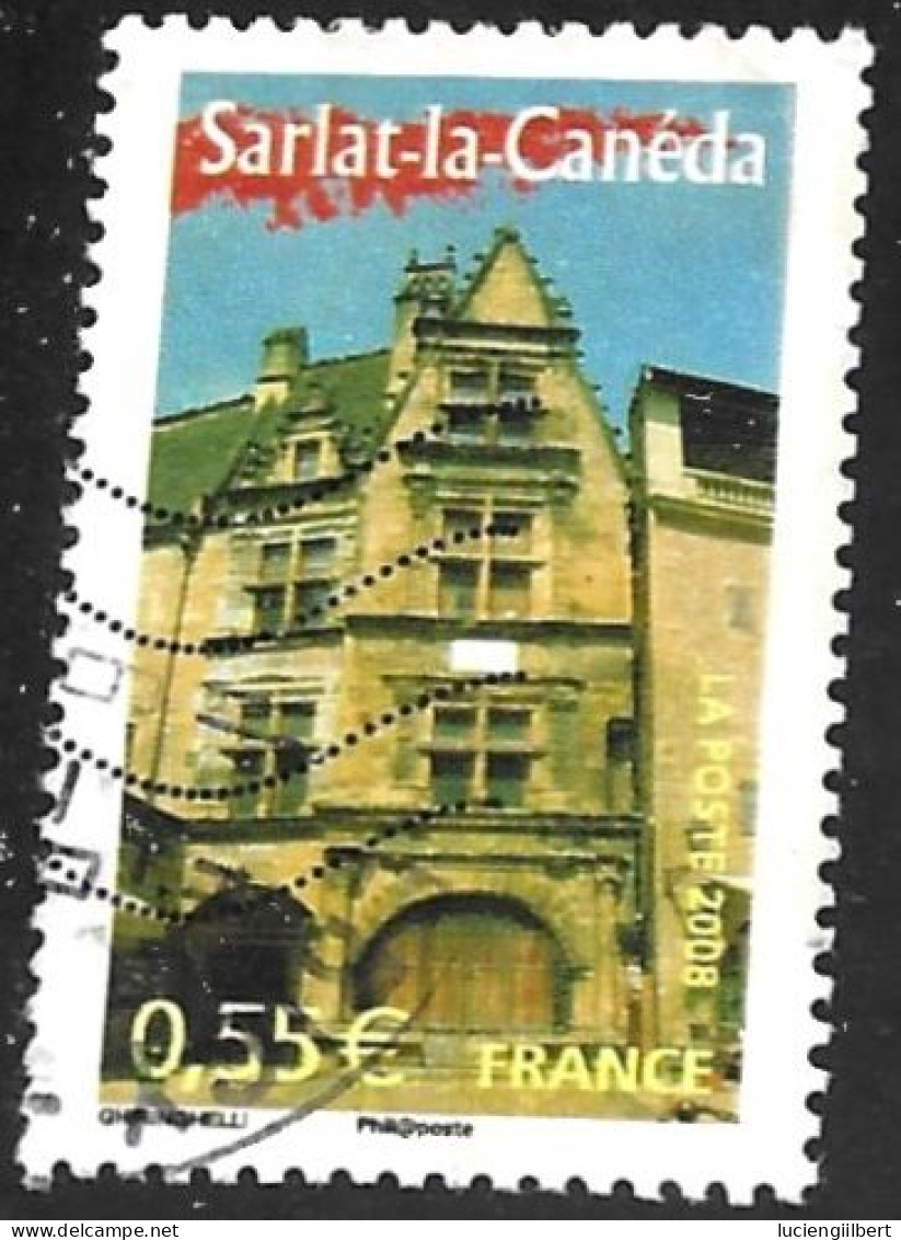 TIMBRE N° 4193   -  SARLAT LA CANEDA  -  OBLITERE  -  2008 - Usados