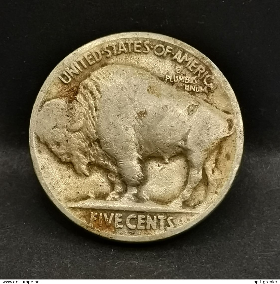 5 CENTS BUFFALO NICKEL 1923 USA ( BISON & TETE D'INDIEN ) - 1913-1938: Buffalo