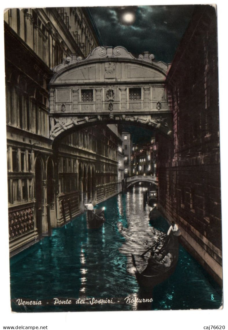 Venezia ,ponte Dei Sospiri , Nocturno - Venezia (Venedig)