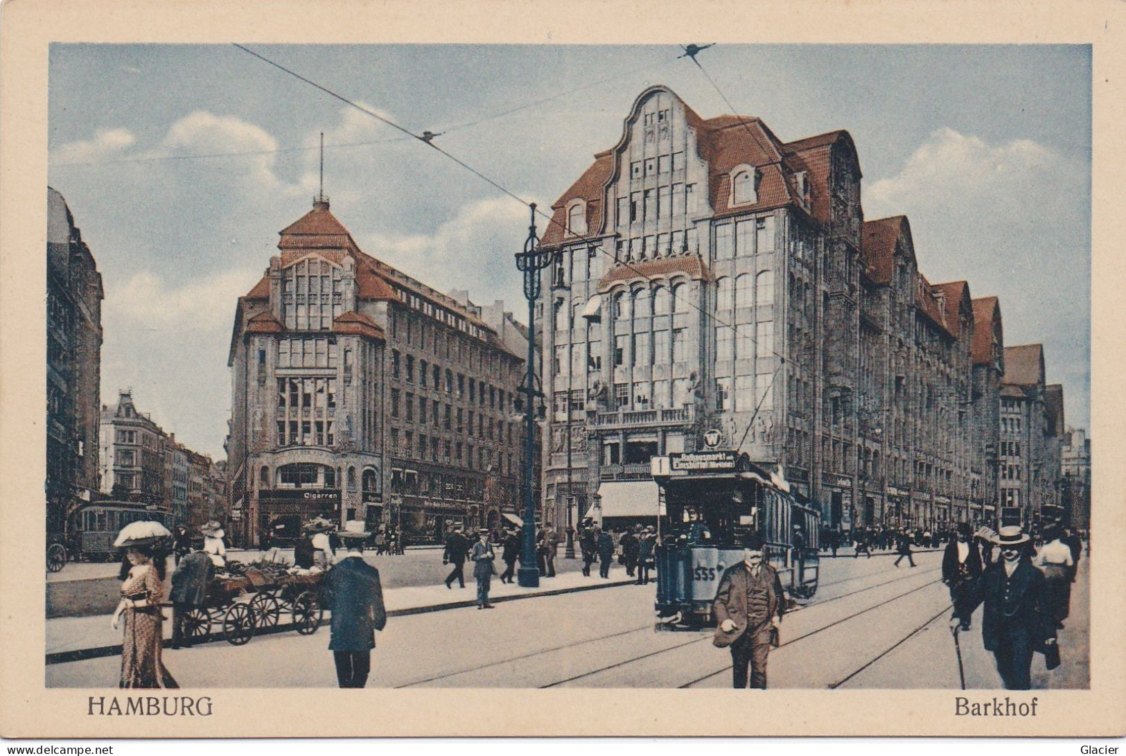 Hamburg - Barkhof - Tram - Mitte