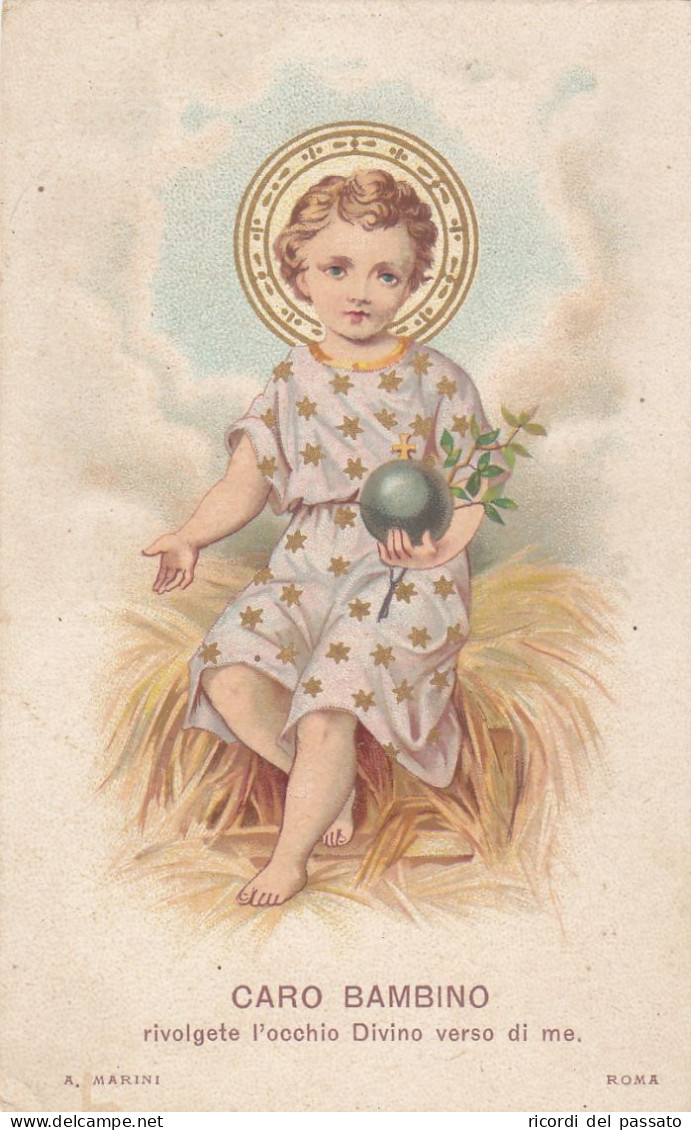 Santino Gesu' Bambino - Devotion Images